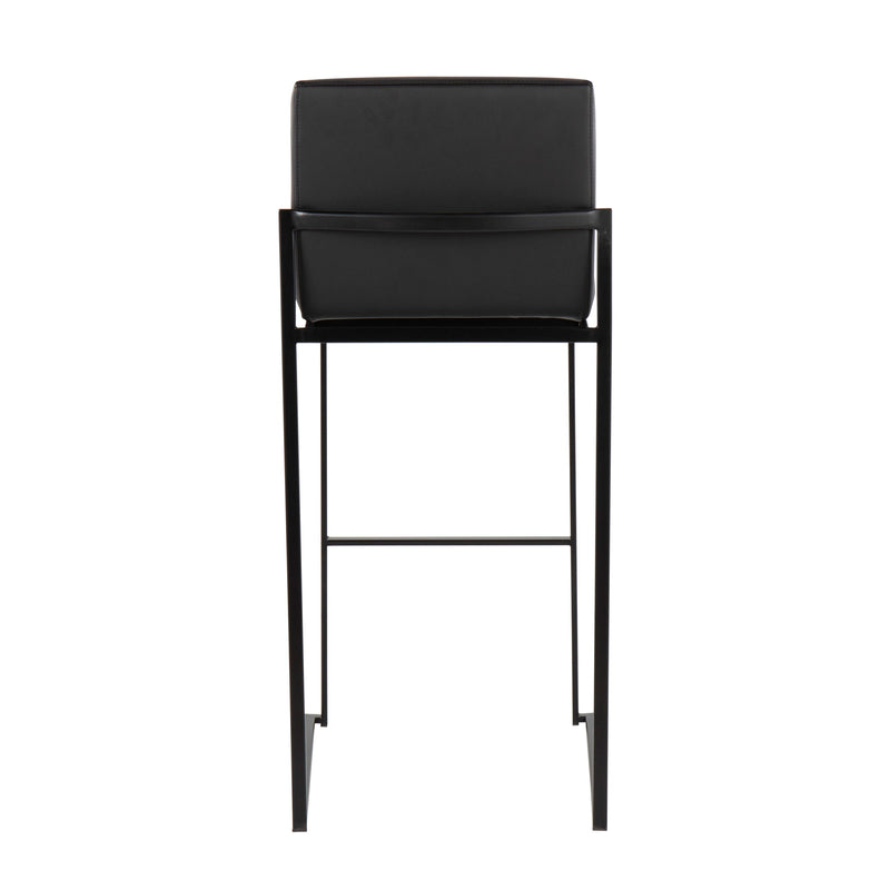 Fuji - Contemporary High Back Barstool Elegant Design