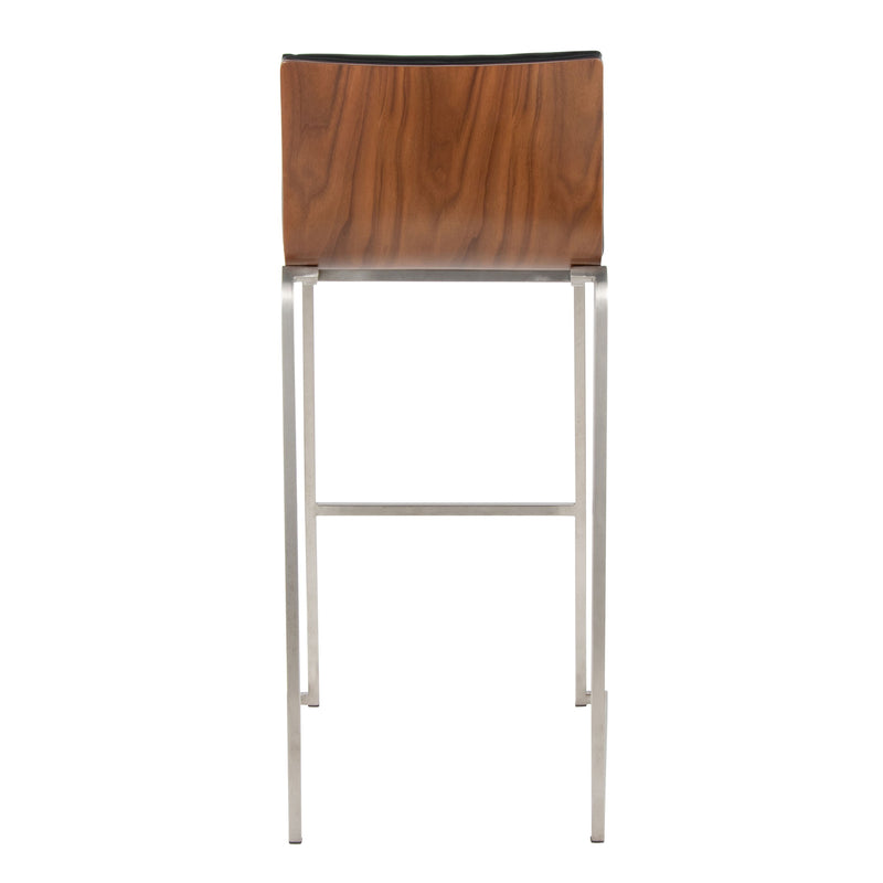 Mason Mara - Contemporary Fixed Height Barstool (Set of 2)