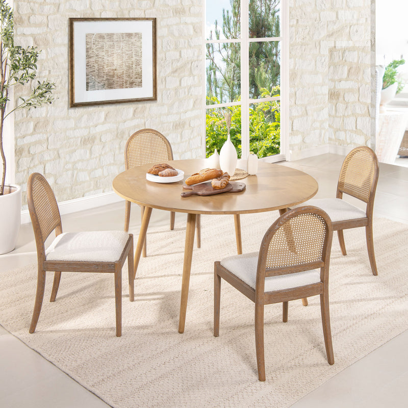 Panama - Curved Cane Side Dining Chair (Set of 2)