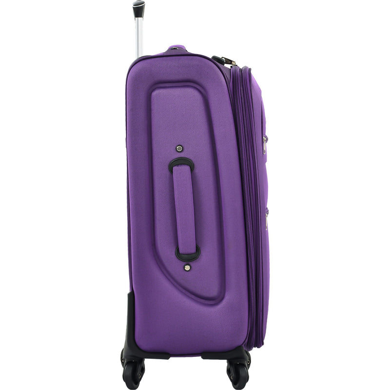 Softside Luggage Expandable 3 Piece Set Suitcase Upright Spinner Softshell Lightweight Luggage Travel Set