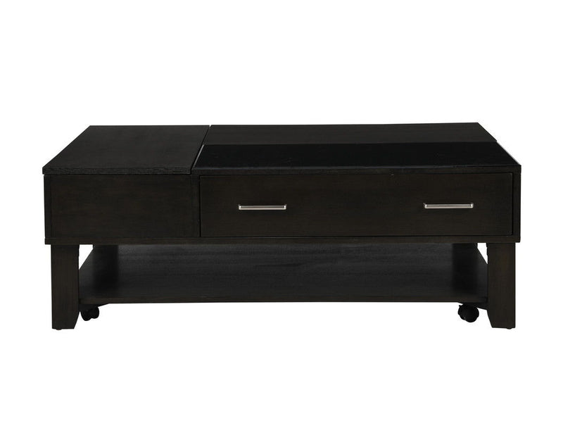 Bruno - 48" Wooden Lift Top Coffee Table Set