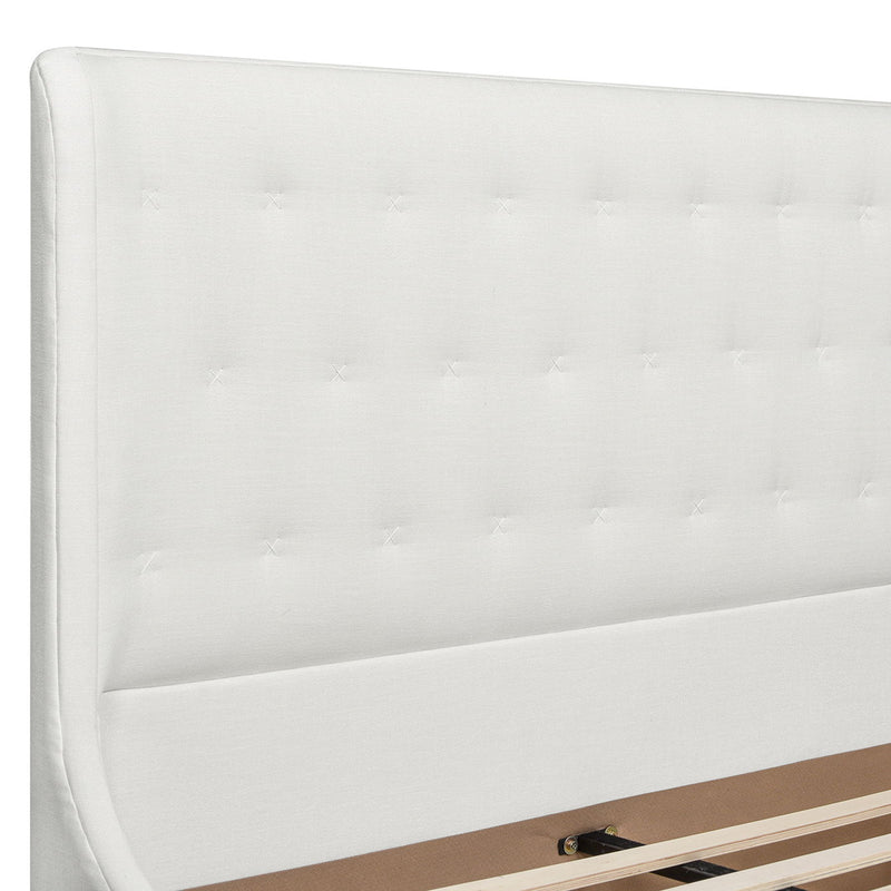 Brooks - Contemporary Tufted Shelter Platform Bed