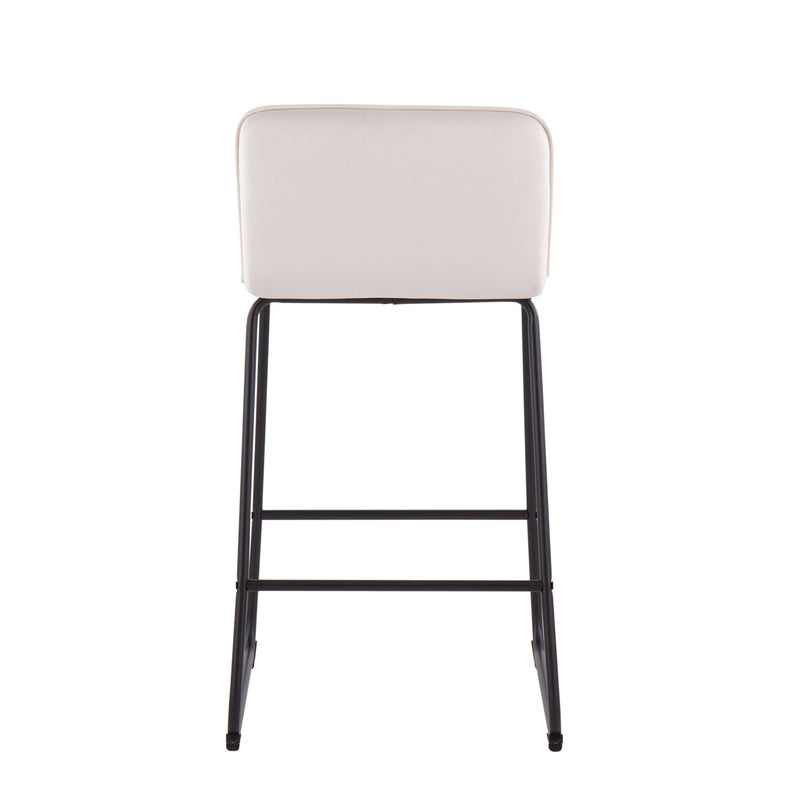 Casper - Fixed Height, Contemporary Counter Stool (Set of 2)