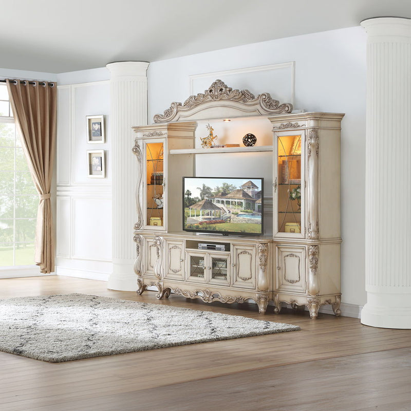 Gorsedd - Entertainment Center - Antique White