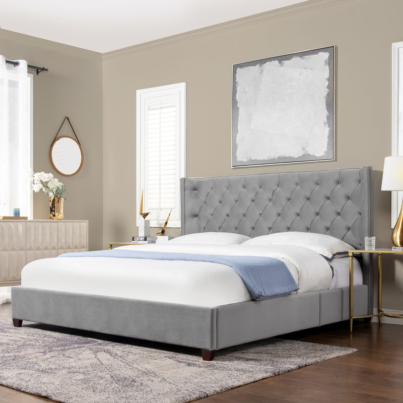 Manhattan - Shelter King Platform Bed Frame