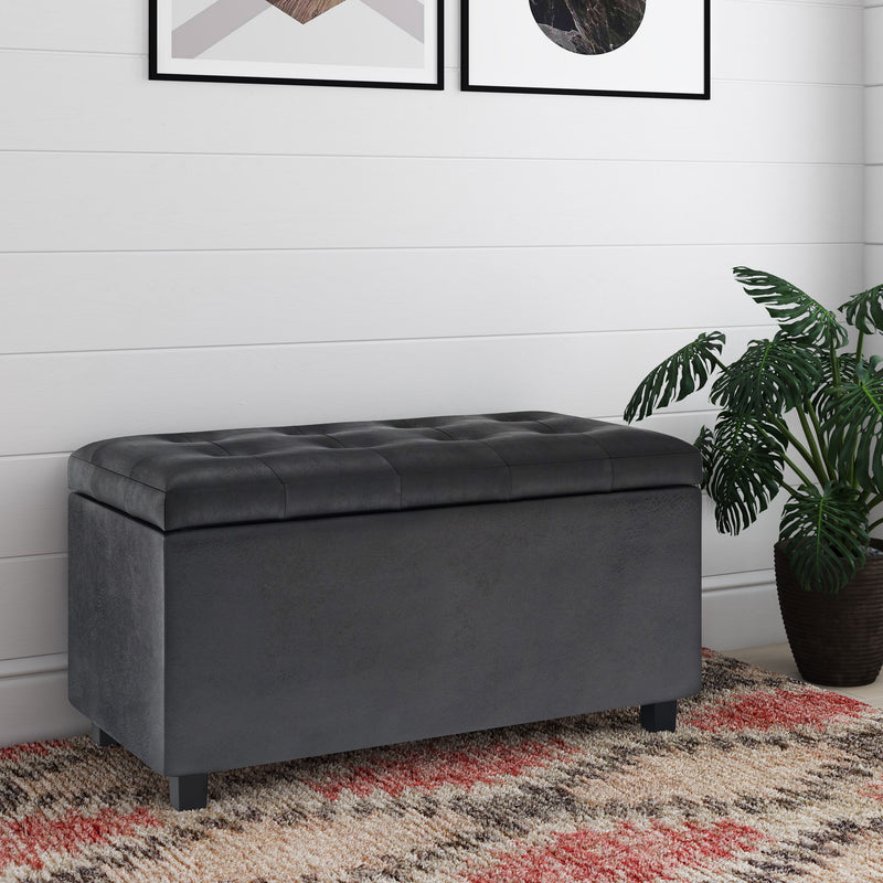 Cosmopolitan - Upholstered Storage Ottoman