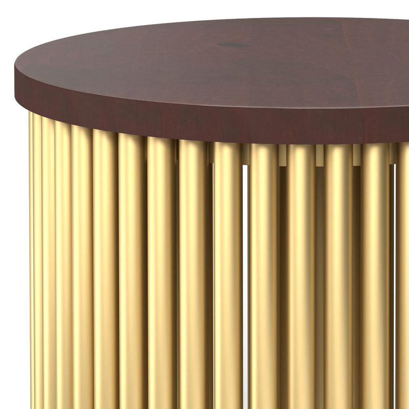 Demy - Handcrafted Metal Accent Table