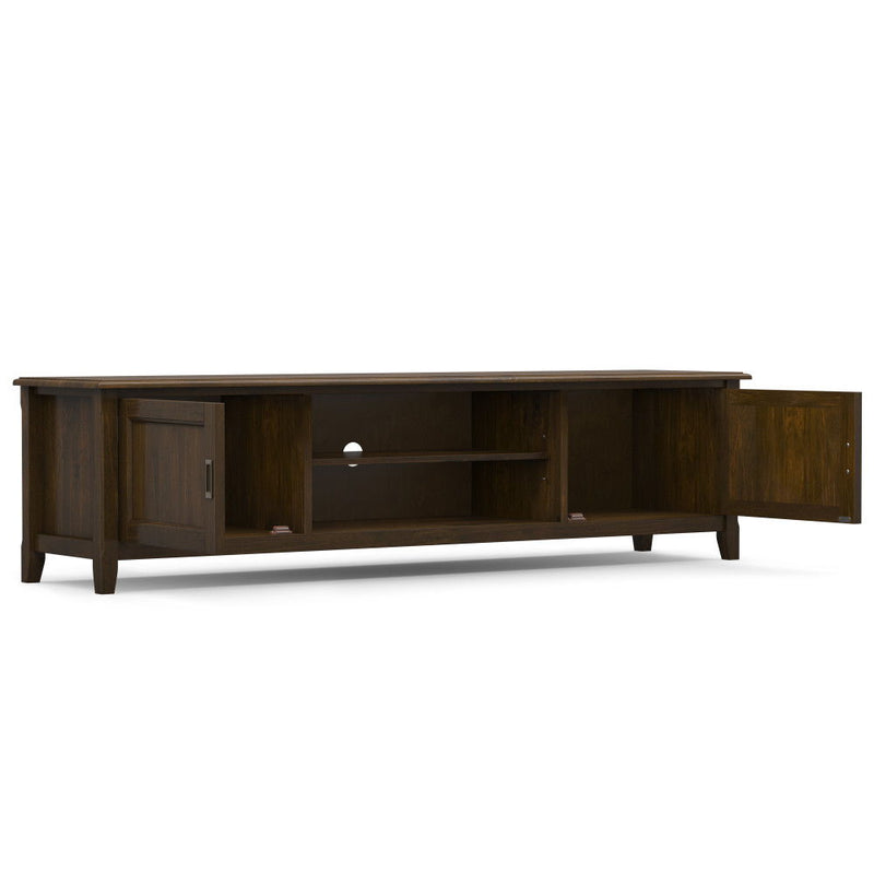 Burlington - Low TV Media Stand - Mahogany