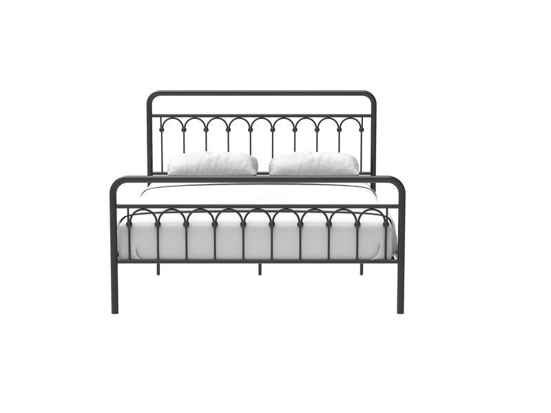 Tara Metal Bed Queen, Black