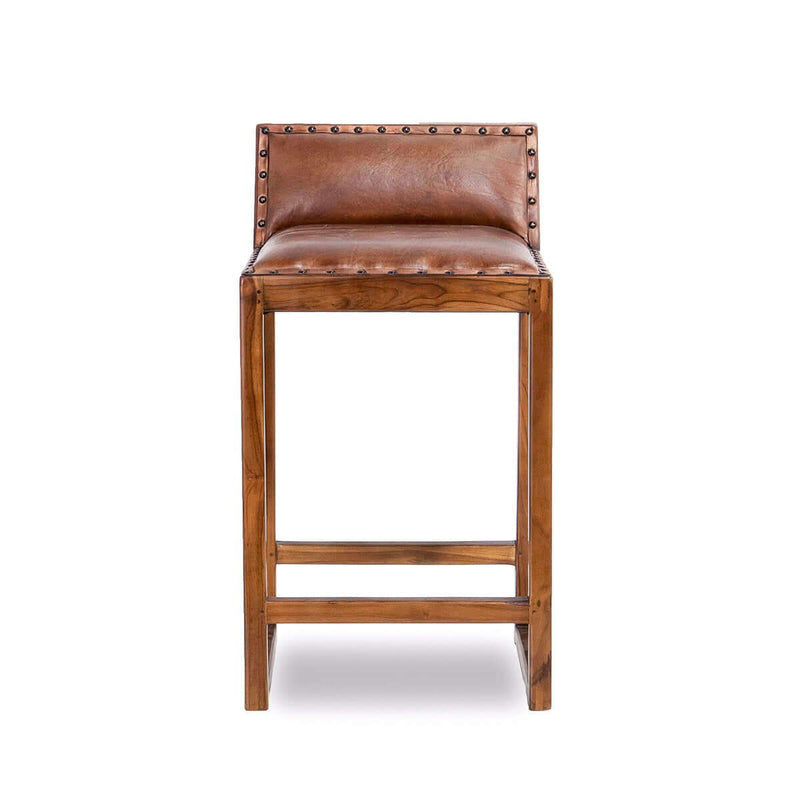 Gavin - Counter Stool - Brown / Rustic