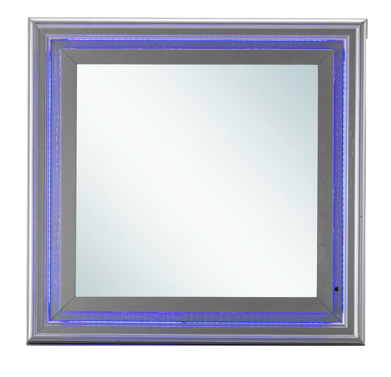 Elegant Transitional LED Mirror