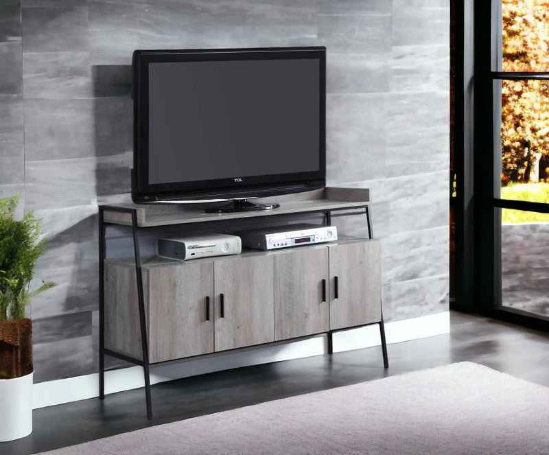 Samiya - TV Stand - Gray