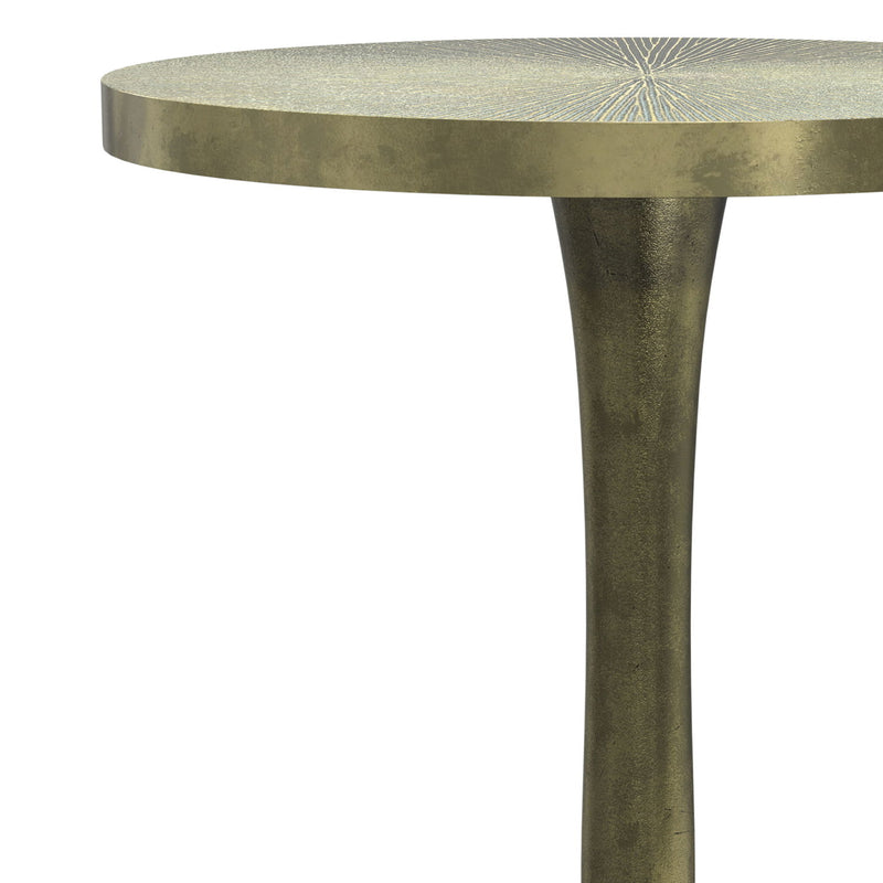 Amalie - Cast Aluminum Side Table - Green