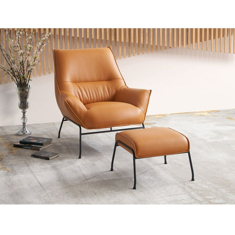 Jabel - Accent Chair & Ottoman