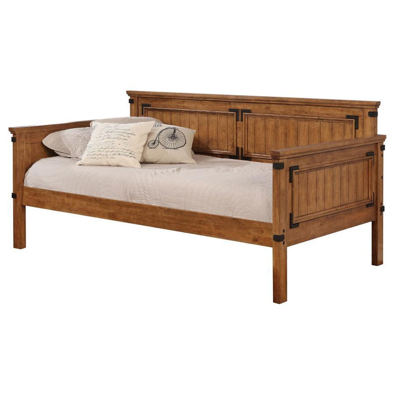 Oakdale - Wood Twin Daybed - Rustic Honey - Atlantic Fine Furniture Inc