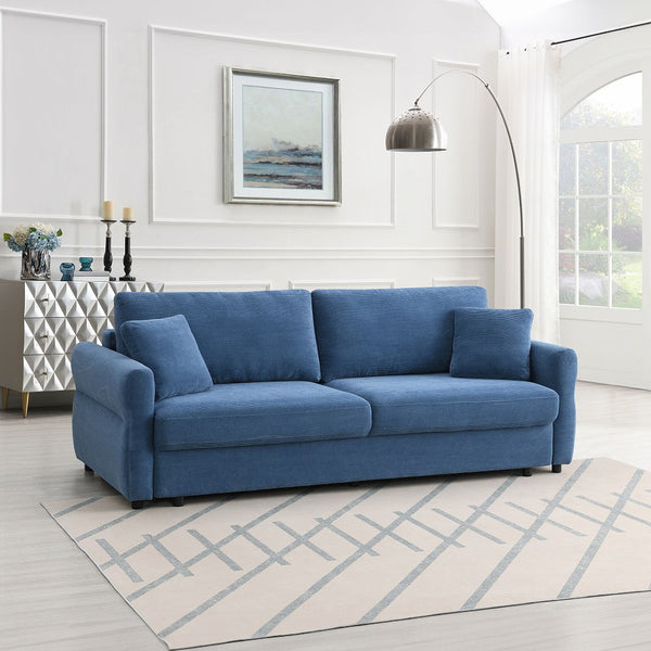 Haran - Sofa With Sleeper - Blue