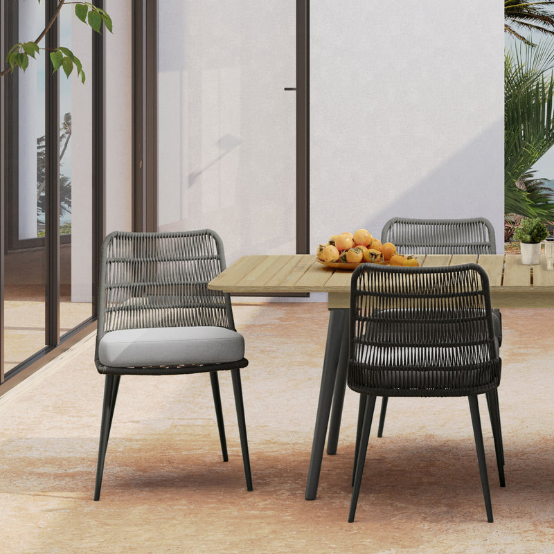 Beachside - Outdoor Dining Chair (Set of 2) - Gray