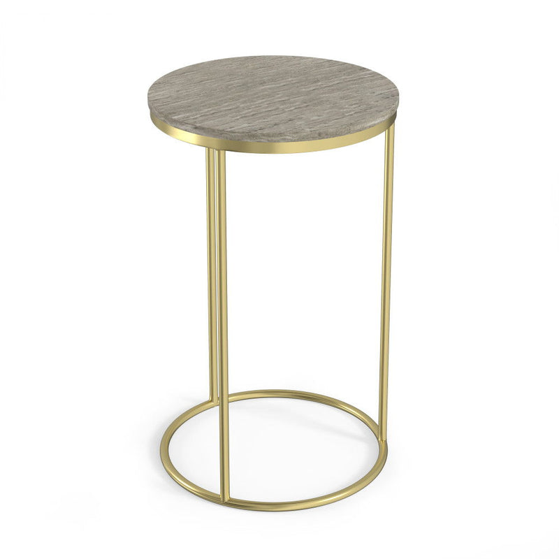 Ashley - 2 Piece Nesting Table - Gold