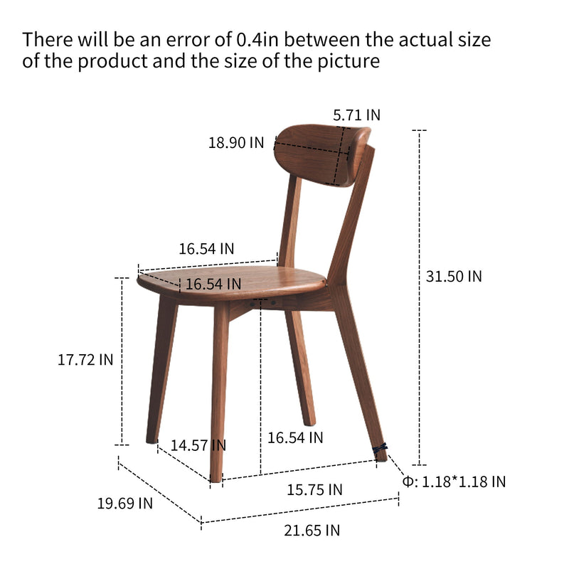 Simple Dining Chair, Solid Chair Table For Living Room Chair