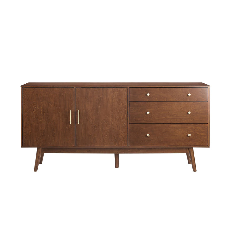 Mid-Century Modern Minimalist 2 Door Sideboard