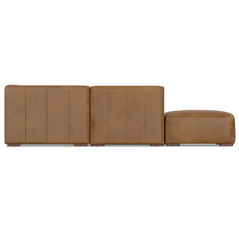 Rex - Handcrafted Sectional Sofa And Ottoman