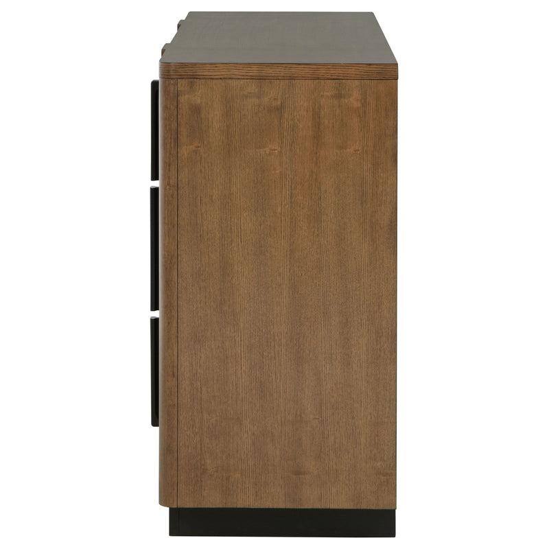 Terrace - 6-Drawer Dresser Cabinet - Ash Brown