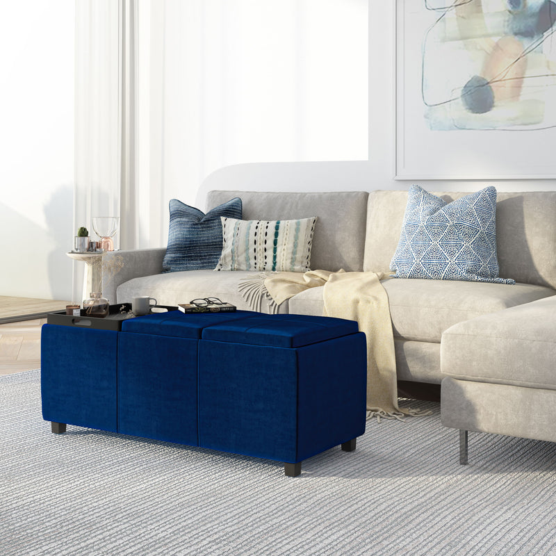 Avalon - Upholstered Storage Ottoman