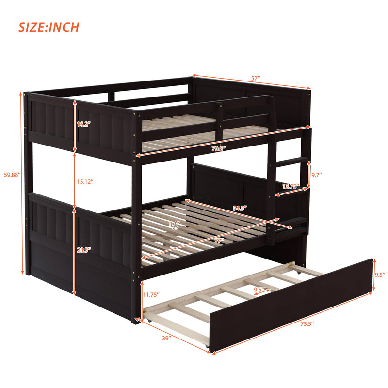 Bunk Bed With Twin Size Trundle