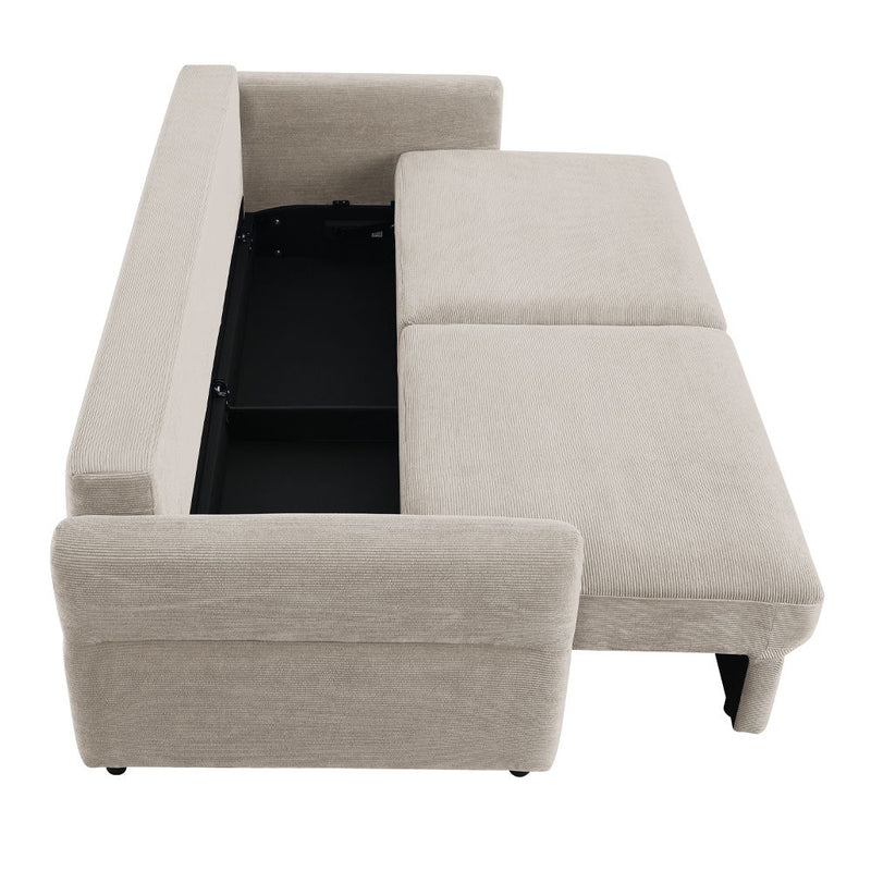 Haran - Sofa With Sleeper - Beige