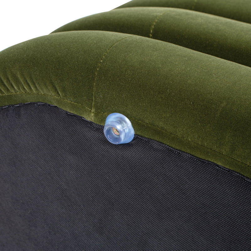 Fuji - Upholstered Oval Storage Bench