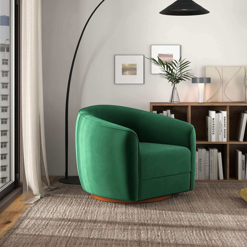 Elise - Mid-Century Modern Swivel Chair