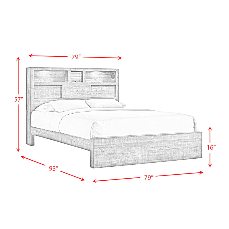 Bailey - Panel Bedroom Set With Bluetooth