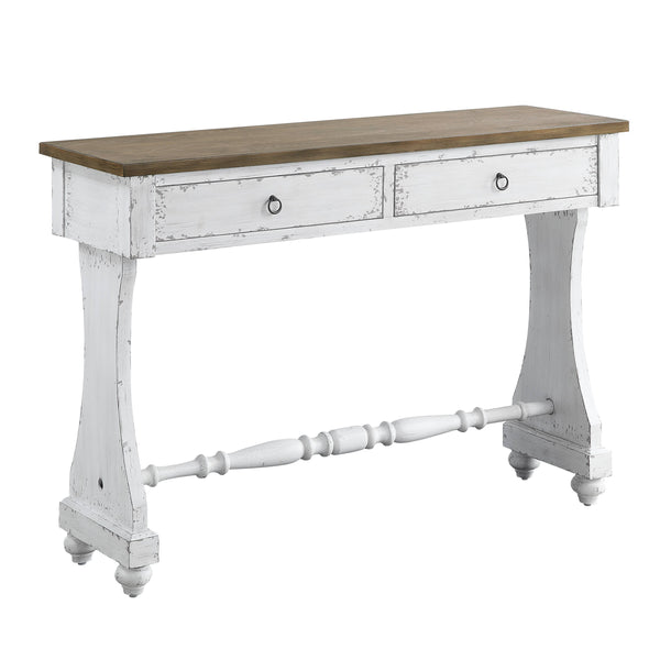 Carminda - Console Table - Antique White