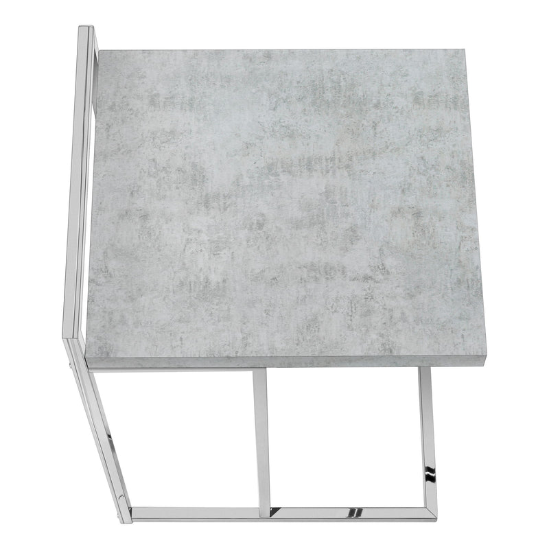 Accent Table, C - Shaped, Contemporary & Modern