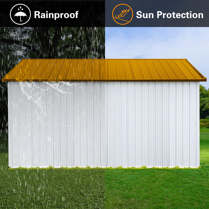 10'x12' Garden Sheds Outdoor Storage Sheds With Window