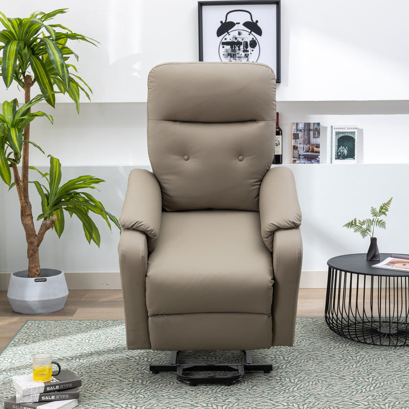 Massage Recliner Chair Electric Power Lift Chairs With Side Pocket, Adjustable Massage And Heating Function For Adults And Seniors