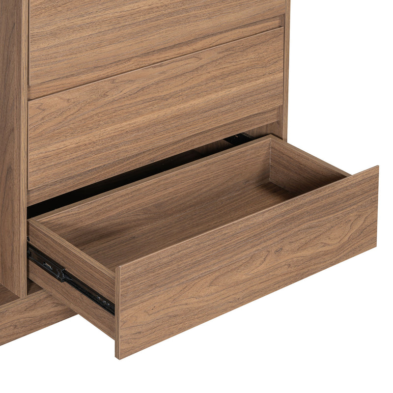 Wardrobe With 4 Drawers And 3 Shelves