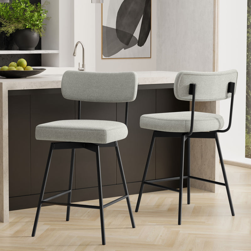 Giselle - Swivel Counter Height Stool (Set of 2)