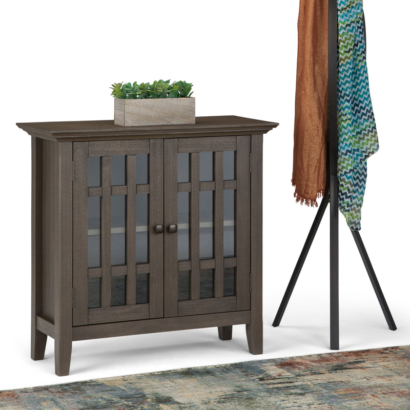 Bedford - Low Storage Media Cabinet - Farmhouse Gray