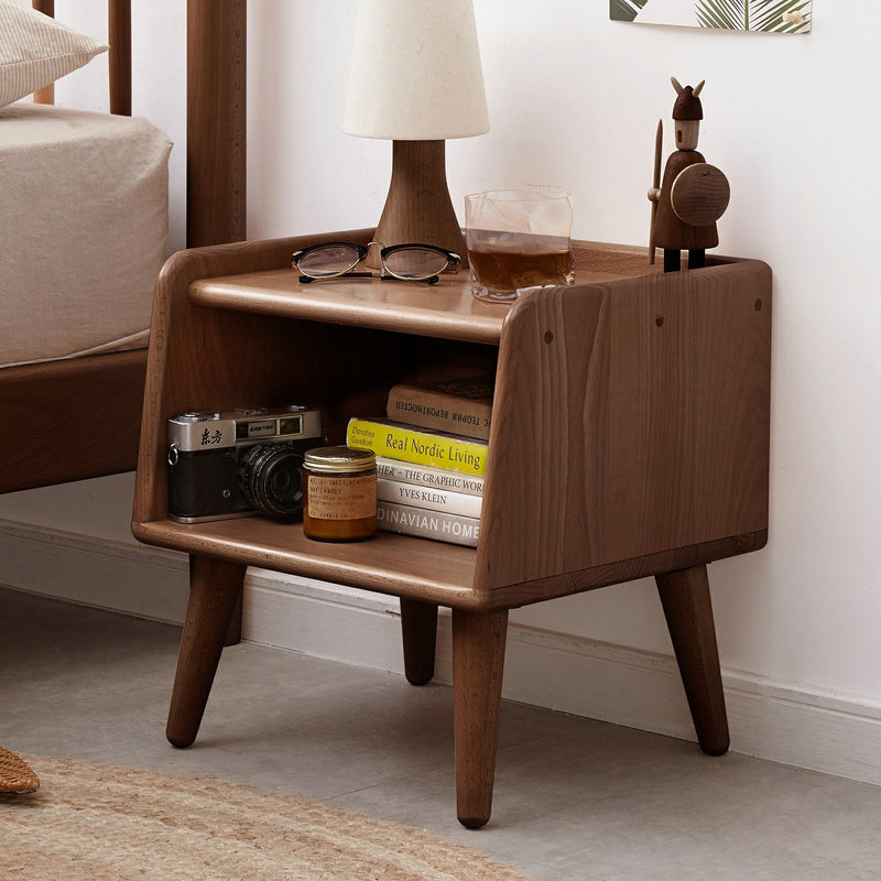 Bedside Cabinet, Modern Simple Nightstands European Beech