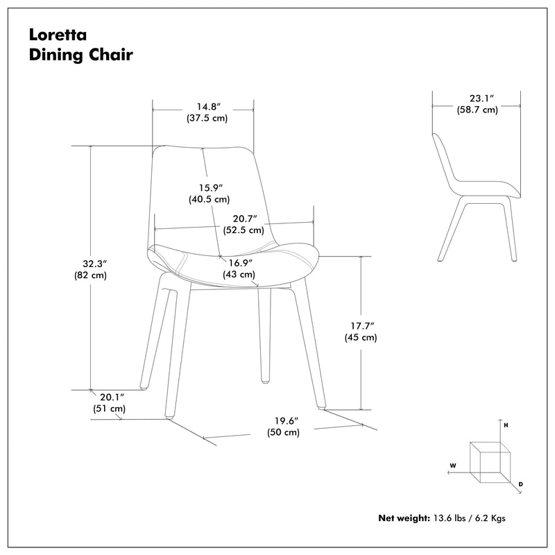 Loretta - Upholstered Dining Chair (Set of 2)