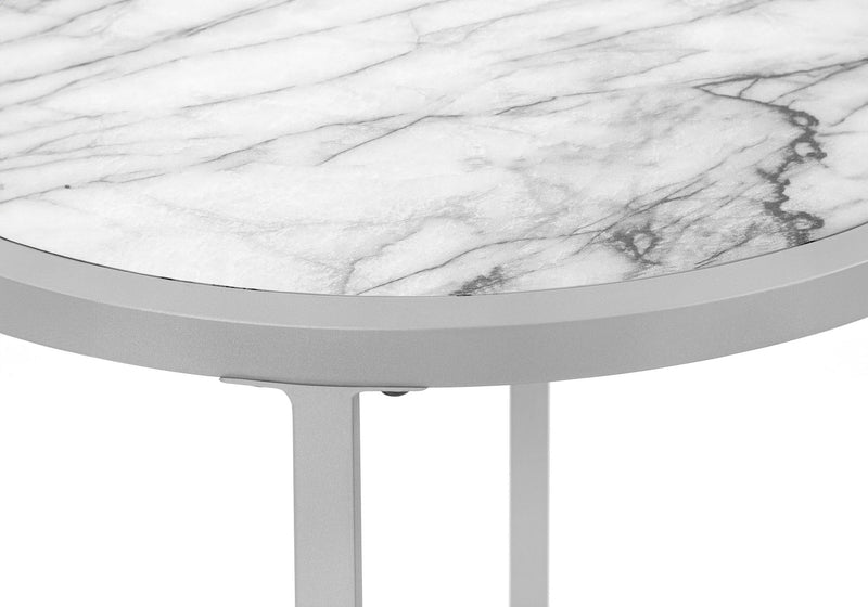 Round Accent Side Table, Contemporary & Modern