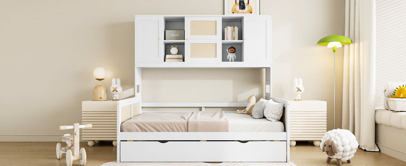 Daybed And All In One Cabinet And Shelf