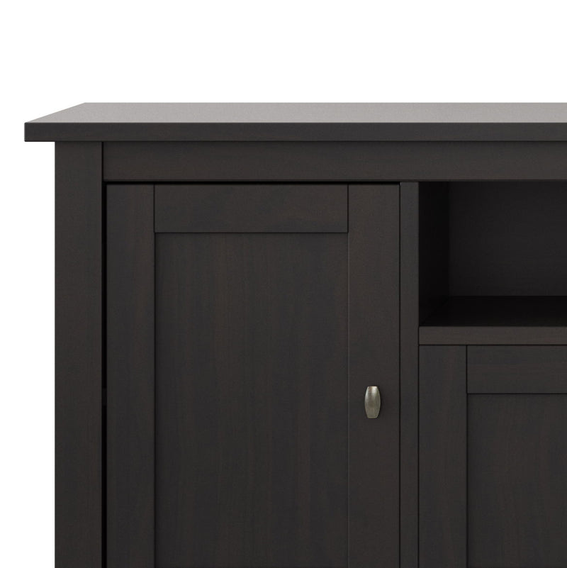 Warm Shaker - TV Media Stand - Hickory Brown