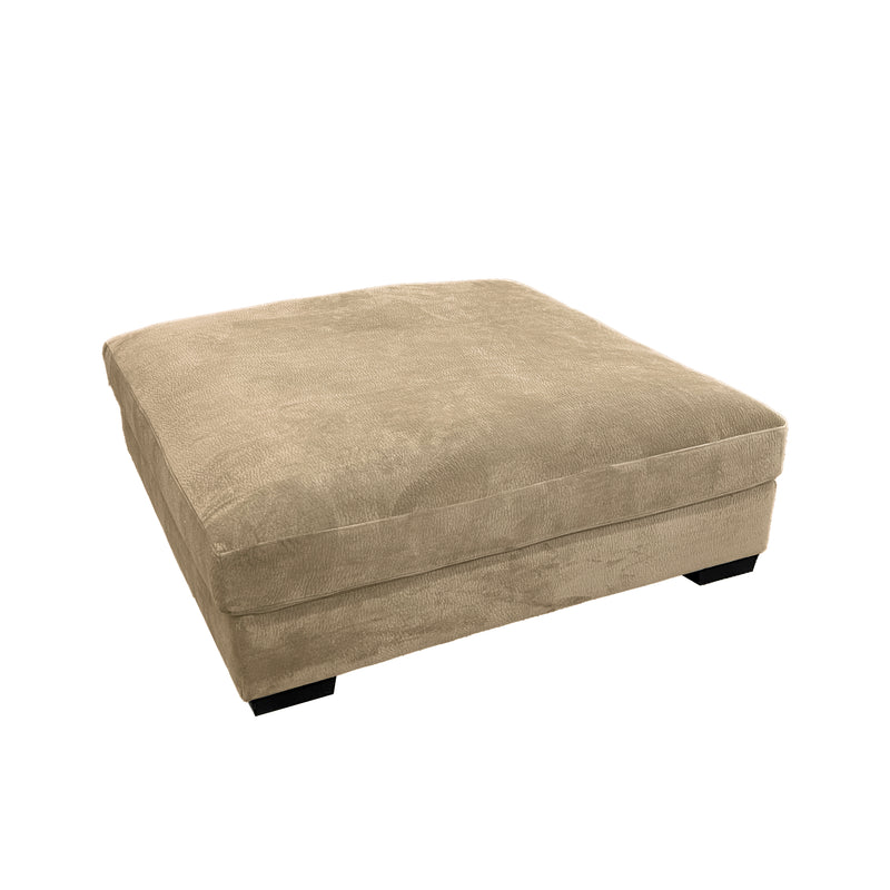 Boise Beige Oversized Ottoman