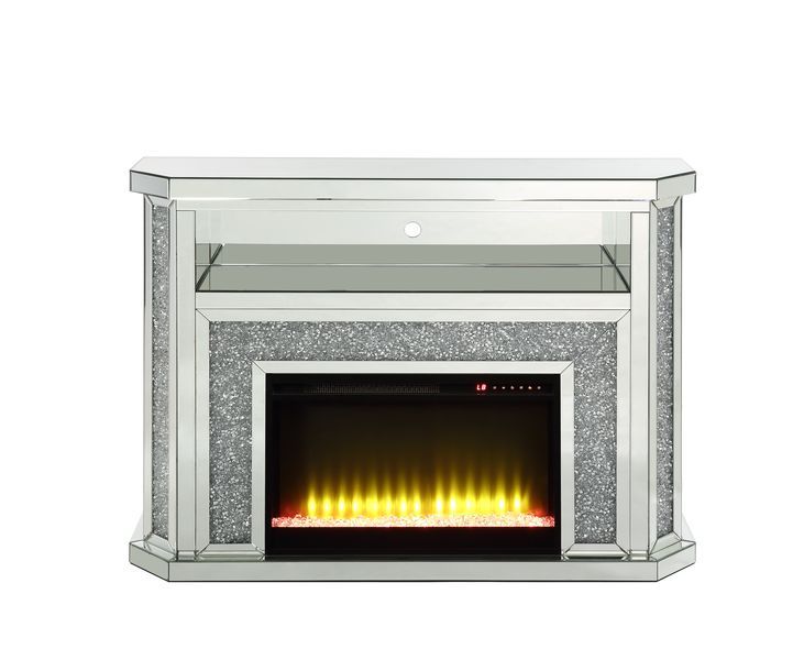 Noralie - Fireplace - Mirrored - 39"