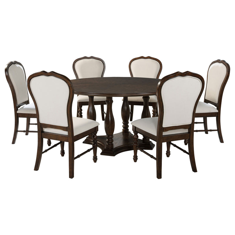 Landon - Round Dining Table Set