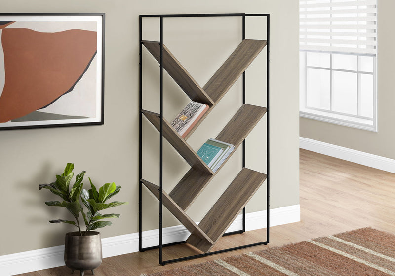 Bookshelf, Bookcase, Etagere, 3 Tier, Office, Contemporary & Modern