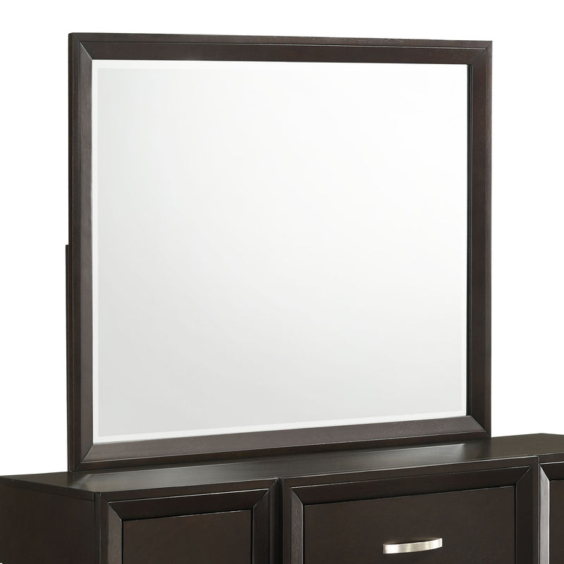 Beaumont - Dresser & Mirror - Merlot