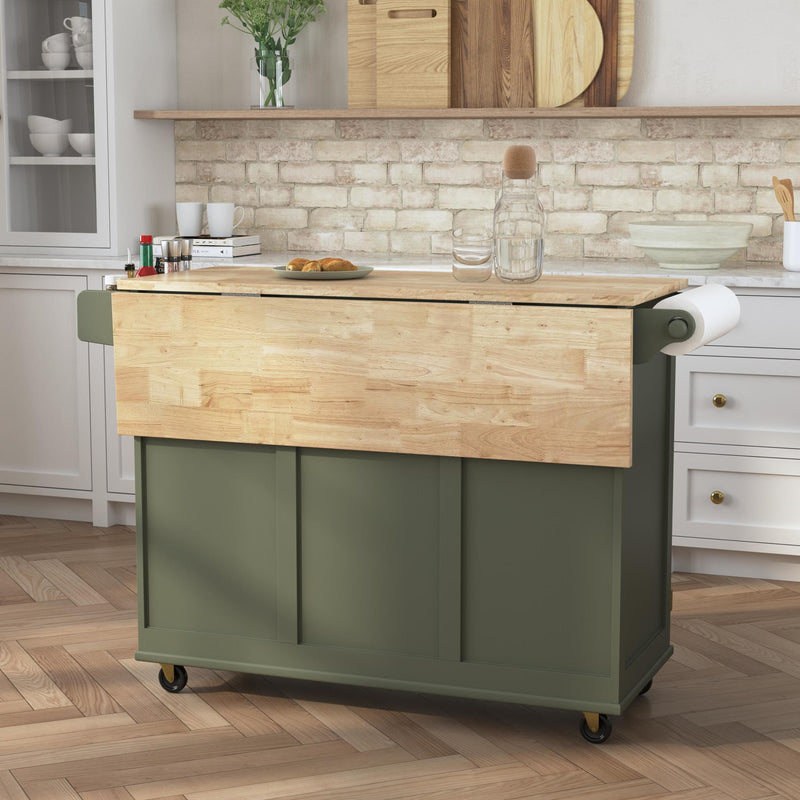 Dolly Madison - Drop Leaf Kitchen Cart